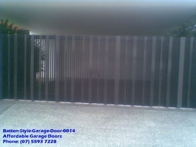 Batten Style Garage Door 0014
